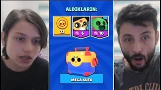 BERAT'a ÜCRETSİZ KUTUDAN MEGA KUTU ÇIKTI !? Brawl Stars