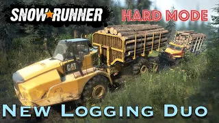 SnowRunner Hard Mode [S06E28] Buying a new Truck for Medium Logging!