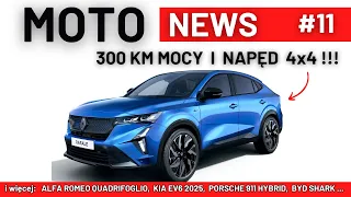 RENAULT RAFALE PLUG-IN E-TECH HYBRID 4X4 300 KM, BYD, KIA EV6, ALFA ROMEO QUADRIFOGLIO - MOTO NEWS