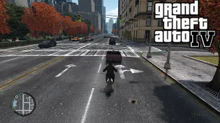 GTA IV Ragdolls & Motorcycle Crashes №10