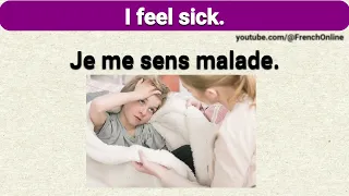 Vocabulaire - Les maladies + Dialogue chez le docteur 🧑‍⚕️🩺💉💊(FR/ENG)