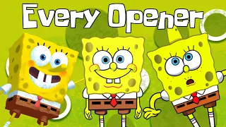 Every SpongeBob Theme Song Opener!!!