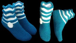 401- Designer Ankle Length Socks for Ladies 💝 सुन्दर जुराब बनाये लेडीज़ के लिए