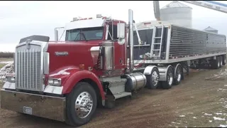 My First Semi and Hauling 80,000 Bushels of grain!