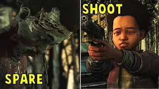 Spare Walker Tenn VS Shoot Him -All Choices- The Walking Dead Season 4 Episode 4