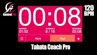 Tabata Coach Pro - Power Up 120 Bpm Tabata Workout with Vocal Coach & Timer