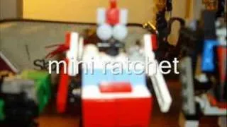Lego transformers animated-mini autobot team