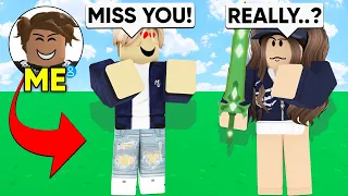 I Pretended to Be My GIRLFRIENDS Ex BOYFRIEND, and THIS HAPPENED.. (Roblox Bedwars)