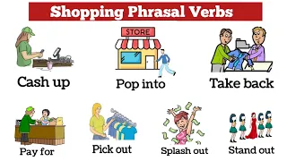 15+ Phrasal verbs for shopping | Phrasal verbs | shopping  phrasal verbs