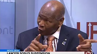 Lawyer Sosu’s Suspension - News Desk on JoyNews (13-7-18)