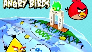 Видео для детей.ЗЛЫЕ ПТИЧКИ ANGRY BIRDS игра для детей Action Game for children