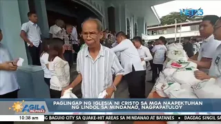 Paglingap ng Iglesia Ni Cristo sa mga naapektuhan ng lindol sa Mindanao, nagpapatuloy