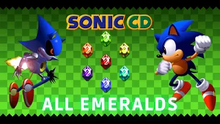 Sonic CD Walkthrough All Emeralds (No Damage)