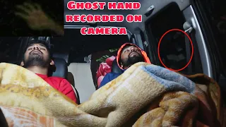 "FIRST TIME IN INDIA" | 24 HOURS  IN THE CAR AT HAUNTED PLACE | #HauntedChallenge