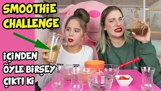 SMOOTHIE CHALLENGE YAPARKEN İÇİNDEN ÖYLE BİRŞEY ÇIKTI Kİ ŞAŞIRACAKSINIZ ! - Babishko Family