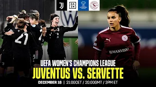 Juventus vs. Servette | UEFA Women’s Champions League Matchday 6 Full Match