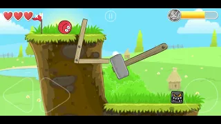 Red ball must save the world! (World 1 Green hills) | Red ball 4 gameplay