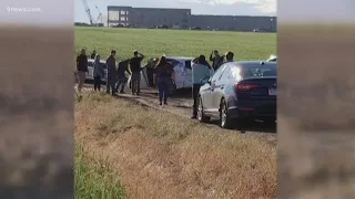 A Google Maps detour turned into an adventure for a driver on the way to the airport