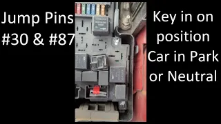 Volvo P2 S60 V70 XC70 XC90 Starter Troubleshooting