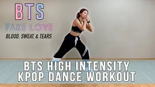 BTS Intense Cardio Dance Workout -- Fake Love + Blood Sweat & Tears