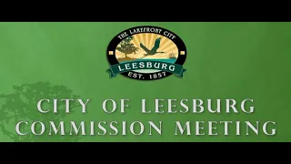 City of Leesburg Commission -Budget Meeting July 7, 2022