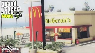 How to install McDonalds Mod (2020) GTA 5 MODS