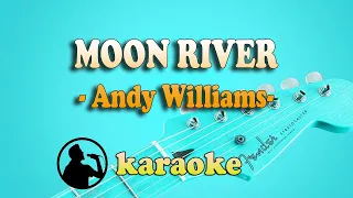 MOON RIVER | KARAOKE SONGS WITH LYRICS TRENDING 2023 | ANDY WILLIAMS