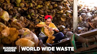 How Biodegradable Coolers Are Made Out Of Coconut Waste | World Wide Waste | Business Insider