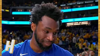 Andrew Wiggins Talks Game 5 Win, Postgame Interview | 2022 NBA Finals