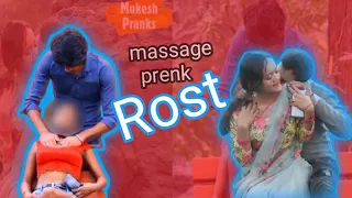 massage prank// Vicky the roaster  #massagprenks #massageparadise