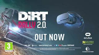 Dirt Rally 2.0 VR Release Trailer (Codemasters) - Rift, Index, Vive