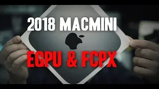 2018 Mac Mini + Radeon VII eGPU + FCPX ... how does it perform?