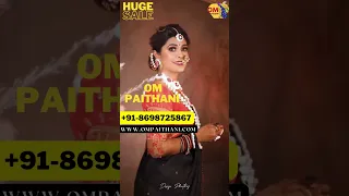 Buy Pure Paithani Saree In Mumbai || Call Now : +91 8698725867 || Om Paithani And Silk Sarees