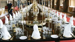 Here's What Happens When the Queen Throws a Giant Banquet