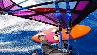 windsurfing Crete summer 2023 Kouremenos Beach