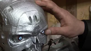 T800 Джон Генри учится видеть как человек