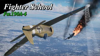 War Thunder // Fighter School: Focke-Wulf Fw 190 A-4 Anton