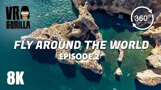Fly Around the World in 360 - Episode 2 - 8K 360 Aerial VR Video