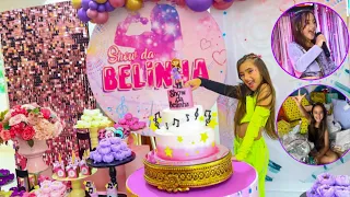 FESTA DE ANIVERSÁRIO DA BELINHA + ABRINDO TODOS OS PRESENTES! PARABÉNS BELINHA!!