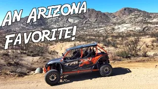 Four Peaks Arizona UTV trail riding trail riding and Trail Info - Honda Talon, Can Am X3 Max SXS