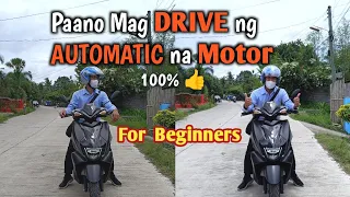 Paano mag drive ng Automatic na motor ,  How to drive automatic motorcycle , 100% Easy