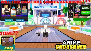 IS THIS GAME THE ANIME VANGAURDS KILLER -- ANIME CROSSOVER THE MOST UNIQUE TOWER DEFENSE!