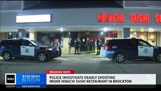 Man shot and killed inside Brockton restaurant