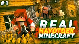 REAL HAYOTDAGIDEK MINECRAFT YANGI SEZON 1.16.5 / #1 / GRONT O'ZBEKCHA LETSPLAY