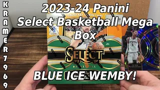 Beginners Luck? 2023-24 Panini Select With HOT blue ICE Wemby RC!