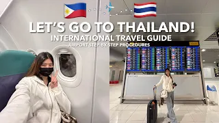 Traveling to Thailand for the first time| NAIA step-by-step guide, immigration, travel requirements