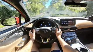 2022 Hyundai Santa Fe Calligraphy 2.5T AWD: POV Drive, Impressions and ASMR