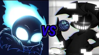 Evil Boyfriend vs Sans Power Levels (Corruption vs Indie Cross)