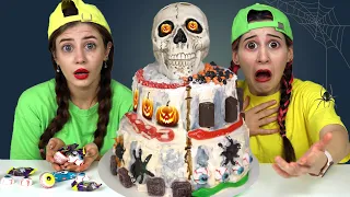 Halloween Decoration Giant Eyeball Jelly Cake 케이크 먹방 챌린지 Halloween Compilation from MIU