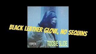 Drake - Toosie Slide (Clean Lyric Video)